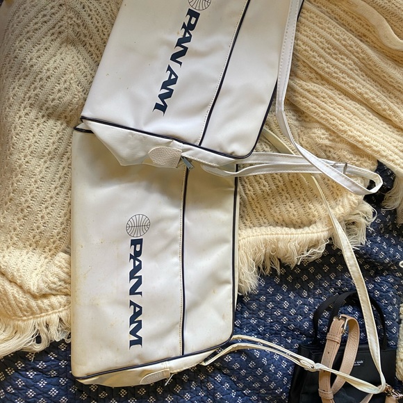 Pan Am Bags Authentic 95s Pan Am Flight Attendant Duffel Bags